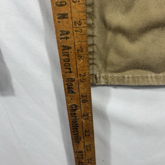 BKE Jake Jeans Men's 29R 29x29 Straight Leg Khaki Tan Denim Buckle BKE School - Picture 11 of 11